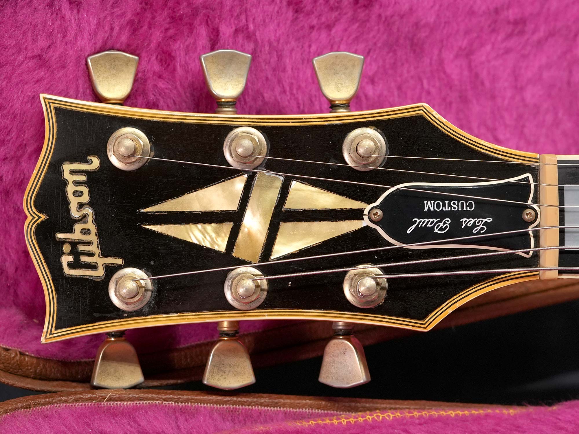 ギター Gibson 1989 Les Paul Custom 1989 Gibson Les Paul Custom – White …mint !!! – GuitarPoint